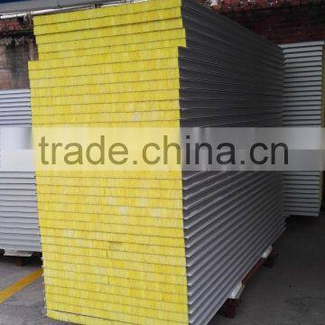 Fireproof Glass wool sandwich panel for wall and ceiling board