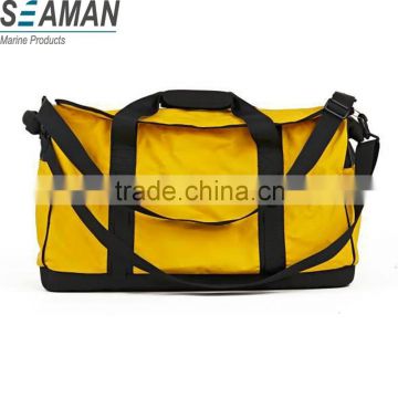 Dry Pak Waterproof Duffel Bag with black hard bottom