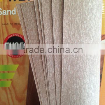 EN852 super soft dry anti-clog coated abrasive paper sheet