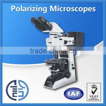 BM2100POL Polarizing Microscope binocular,trinocular viewing head motic microscope