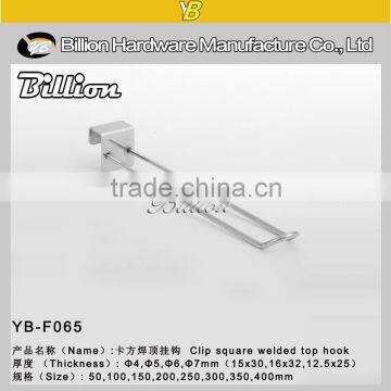 Supermarket Hanging Hooks Ceramic Hooks Oval Tube Bar Euro Hooks photo-3