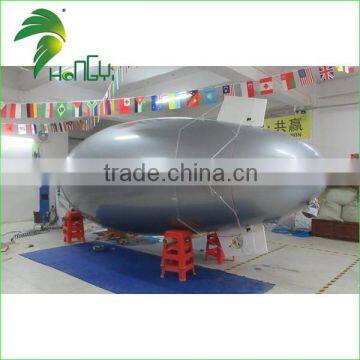 6 m Silver Remote Control Blimp Custom Inflatable Remote Control Blimp And Inflatable Airship                        
                                                Quality Choice