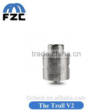 Wholesale New version 100% Original Wotofo Troll V2 RDA Tank with Two Post Deck