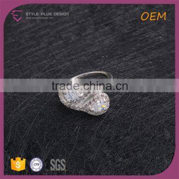 R63501S01 Best Selling New Design Ladies Finger Ring Lucky Stone Finger Ring For Women photo-3