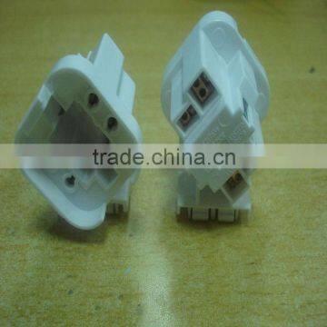 G24 plastic lamp holder 4 pin-hole