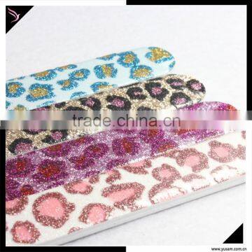 DOUBLE sided grit glitter emery board