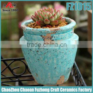 Ceramic glazed bonsai pots