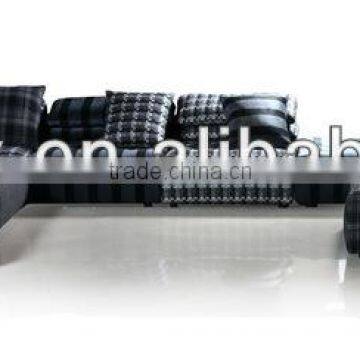 Modern fabric sectional sofa D-48 (3A+B+4D)