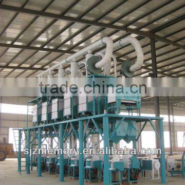 complete maize flour process line