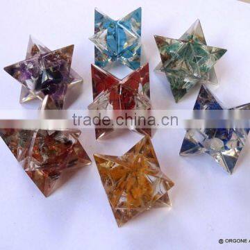 Orgonite Merkaba Star : Chakra Wholesale Sets