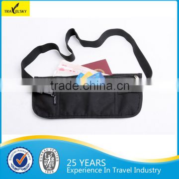 Washable Material Security Travel Waist Money Belt