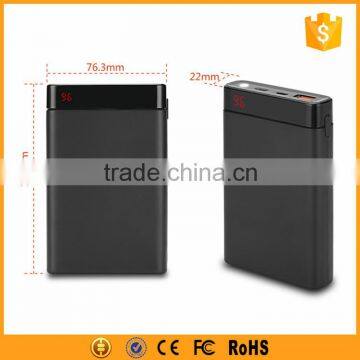 Fast charging power banks 10000mah with type c for mobile phone