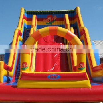 Giant inflatable slide fun city game on sale