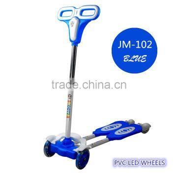 4-wheels frog kick scooter for kids,swing scooter,foot scooter