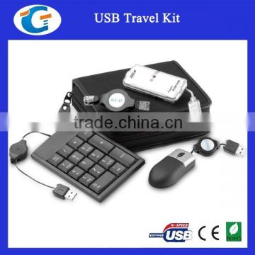 USB Travelling Set Tablet PC Kit with Nylon Pouch                        
                                                Quality Choice