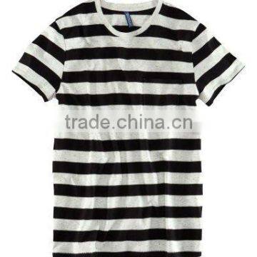 Cheap Girls Striper Crew neck Shirt