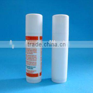 5g-15g empty lip balm container/tubes,round glue stick tubes,plastic glue stick container