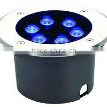 stainless steel remote control RGB led linear inground light