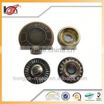 Round Shape Wholesale Two-prong Snap Button Direct Sale photo-4