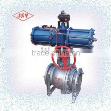 Pneumatic Cast Iron Ball Valve With Handle