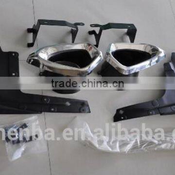 Front and rear lower spoiler for Land Cruiser 2014(LED)                        
                                                Quality Choice