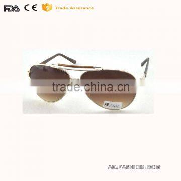 2016 Custom Design Sunglasses Metal Material Sunglasses