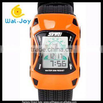 2014 alibaba wholesale best selling kids 50ATM waterproof LED calendar quartz smart watch(WJ-2130)