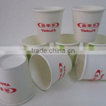 China cheap paper tasting cups printed with customized logo