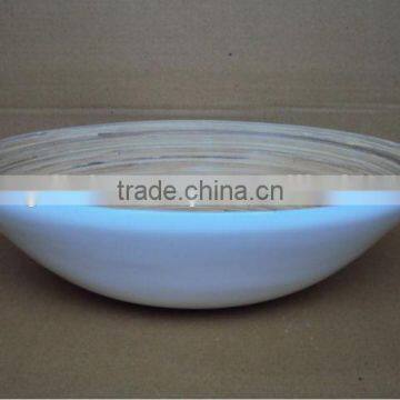 White Spunbamboo Bowl