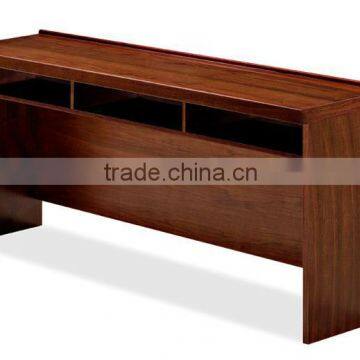 hotest wooden 3 people desk for school/church/ auditoriumFOH-D4118B