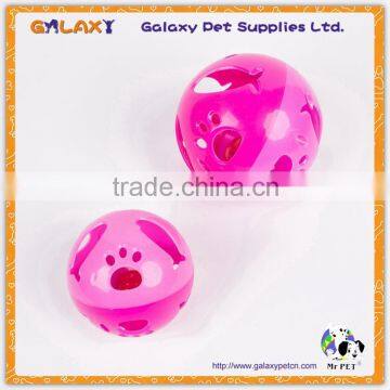CT8629 Plastic Balls With Bell for Pets/cheap Toys for Cats/pet Toy Ball With Ring photo-6