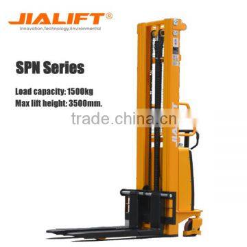 1500KG, 3500mm Walkie Half Electric Stacker SPN15