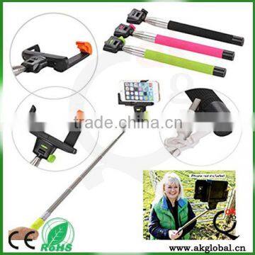 Bluetooth Wireless Adjustable Telescopic Extendable Monopod Selfie Stick Z07-5 for iPhone 6 plus