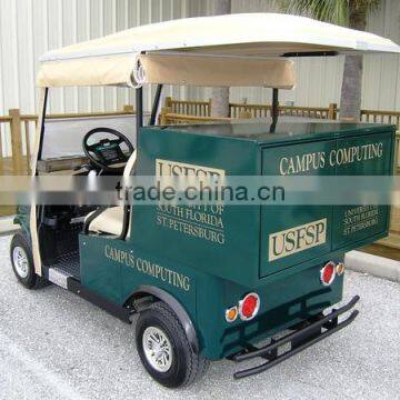 Runabout UTV With Customizable Van Box Electric utility van vehicle