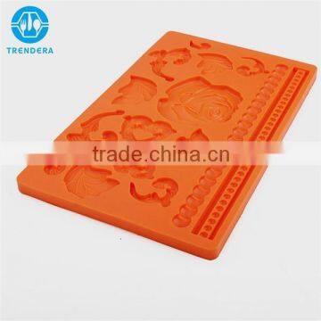 Beautiful Flower Leaf Shaped Silicone Decorating Cake Tools photo-2