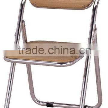 Folding Outdoor Garden Wood Dining Aluminum Chair DJ-A247