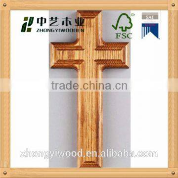 FSC&SA8000 OEM&ODM handmade wooden crosss in China