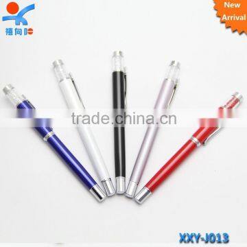 new arrival promotion crystal roller metal pen