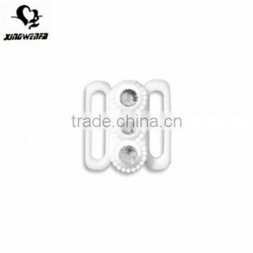 Underwear Accessories Plastic Clasp Buckle With Rhinestones photo-5