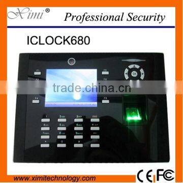 8000 fingerprint user standalone access control system TCP/IP rfid card reader iclock680 biometric fingerprint time attendance