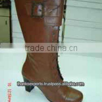 er954 Lady Fashion Genuine Leather Boots