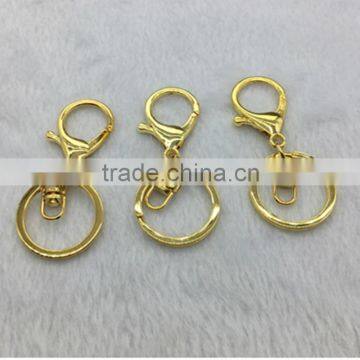 Custom Made Metal Keychain with golden plated