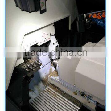 Yixing Supply Swiss Type Twin Spindle Mini Matal Lathe Machine From China photo-3