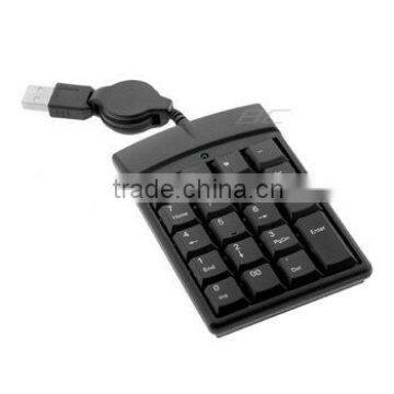 USB 19 key Numeric Number Keypad laptop keyboard