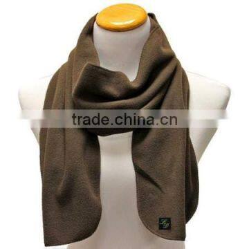 Brown 3 Piece Polar Fleece Hat Scarf & Glove Matching Set photo-4