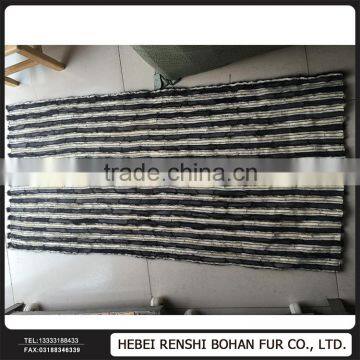 China Professional Black And White Mink Wool Blankett