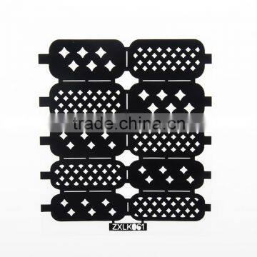 Latest Model New Design Fashion Pebble Stencil Nail Sticker photo-5