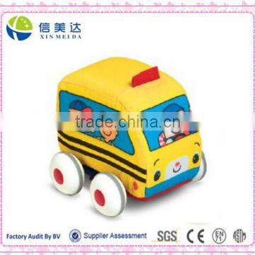 Soft vehicle set toys for babies and toddlers