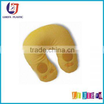 Giant floating folding inflatable travel pillow transparent with hole and speaker