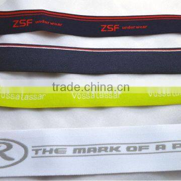 2014 New design high quality custom woven elastic band soft